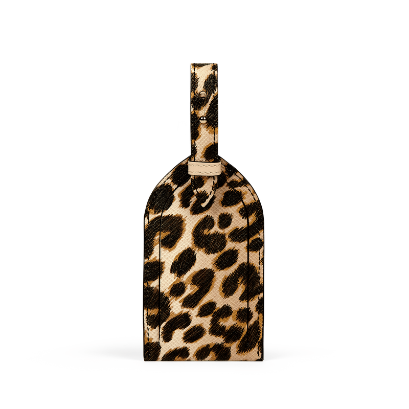 Luggage Tag in Panama Leopard