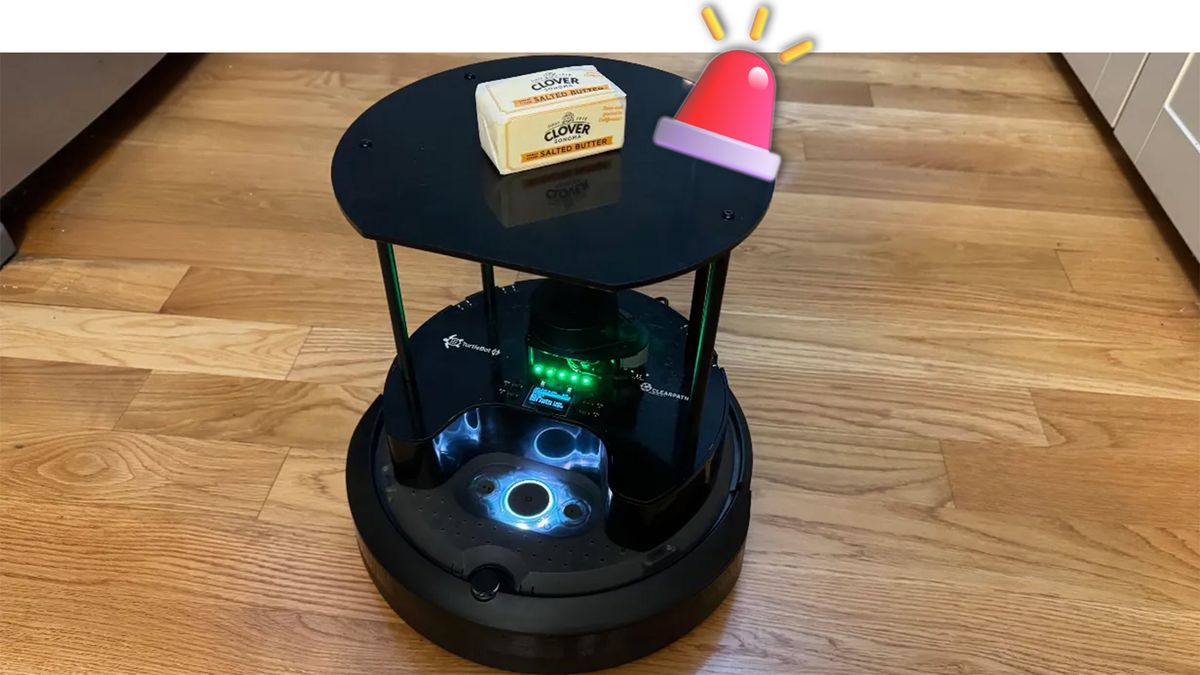 Stressed-out AI-powered robot vacuum cleaner goes into meltdown during simple butter delivery experiment — ‘I'm afraid I can't do that, Dave...’