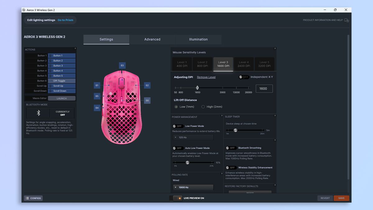 SteelSeries GG software