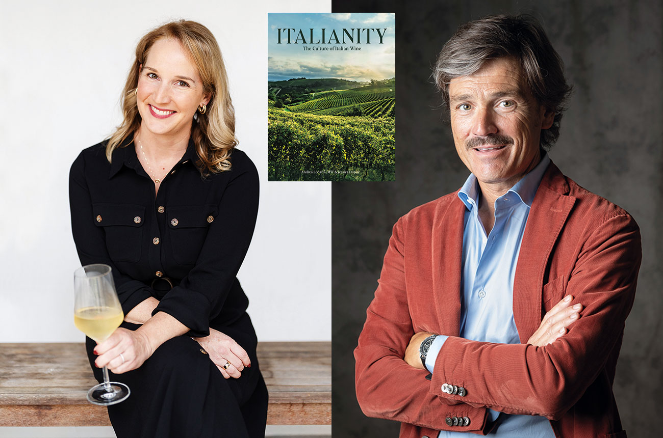 Italianity book with authors Jessica Dupuy and Andrea Lonardi MW