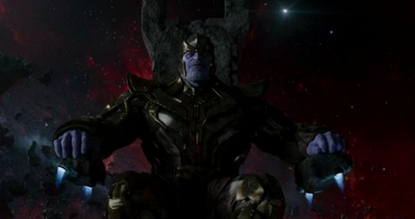 Get your first glimpse of Josh Brolin as Thanos, the ultimate Marvel villain