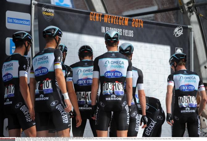 Omega Pharma-Quick Step sign on