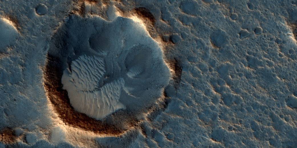 MRO Image of Acidalia Planitia, Landing Site in &#039;The Martian&#039;