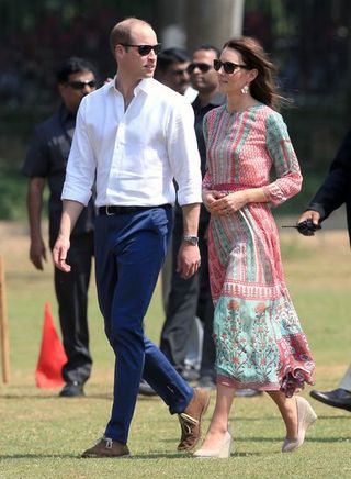 The Duke & Duchess Of Cambridge Visit India & Bhutan - Day 1