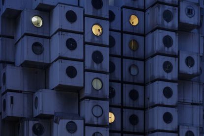 Nakagin Capsule Tower MoMA, an example of Japanese Metabolism