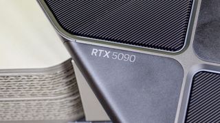 The RTX 5090 imprint on the Nvidia GeForce RTX 5090 