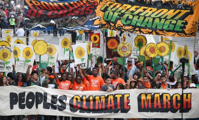 Climate Change March, NYC