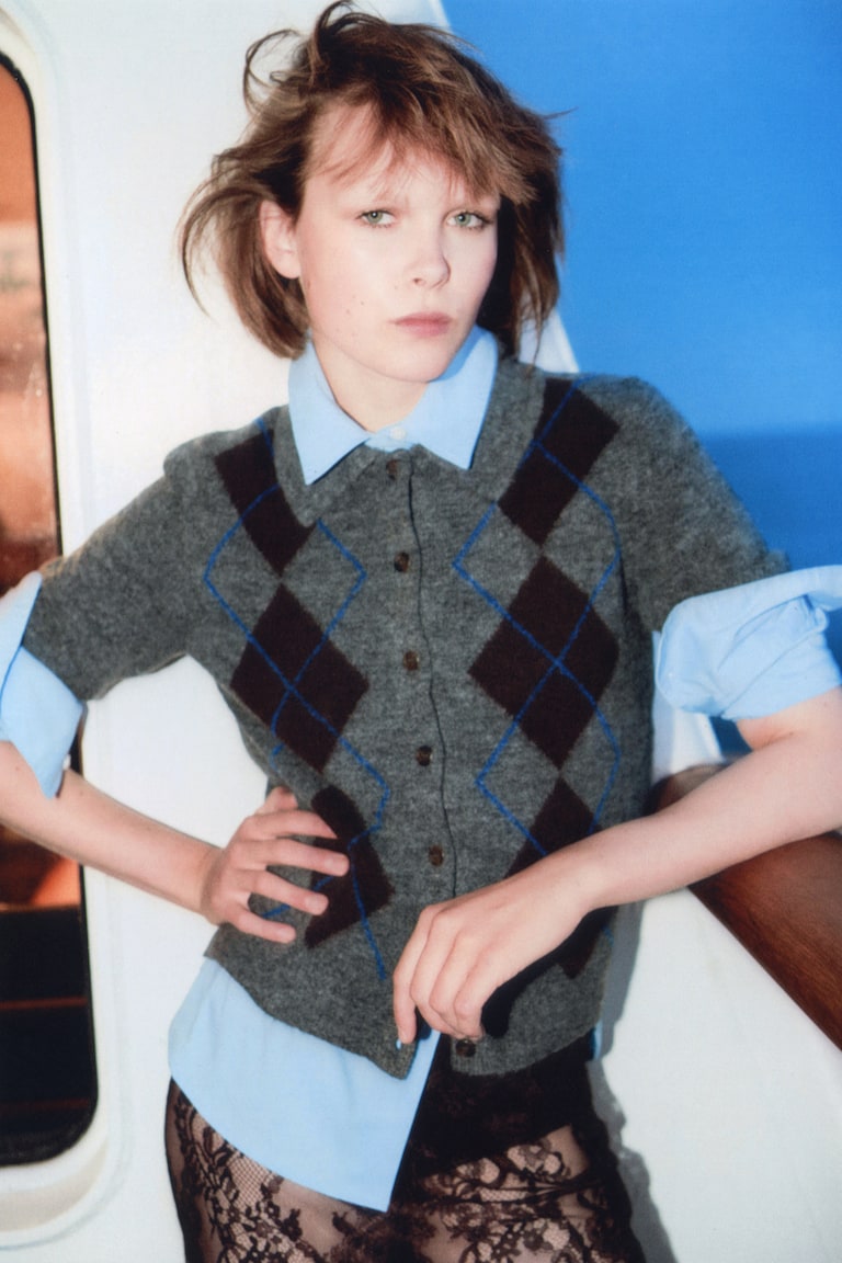 Collared Cardigan