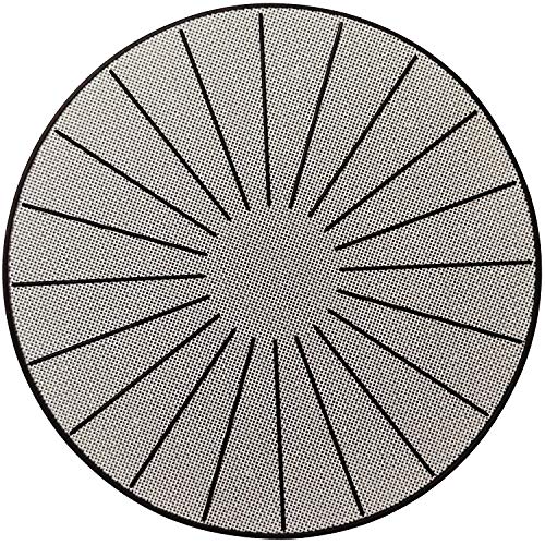 Lazy K Induction Cooktop Mat - Silicone Fiberglass Scratch Protector - for Magnetic Stove - Non Slip Pads to Prevent Pots From Sliding During Cooking (11 Inches)