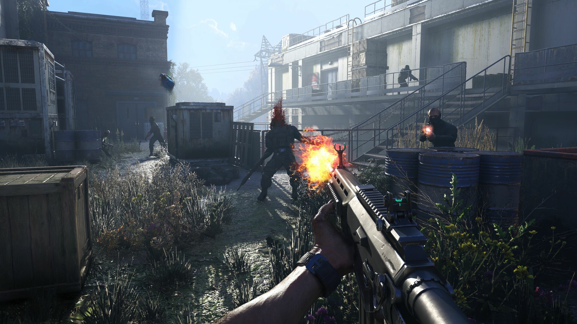 An official gameplay screenshot of Dying Light: The Beast.