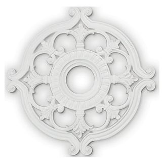 Livex Lighting Buckingham White Ceiling Medallion - 23.5