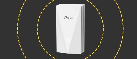 The TP-Link Omada EAP655 on the ITPro background