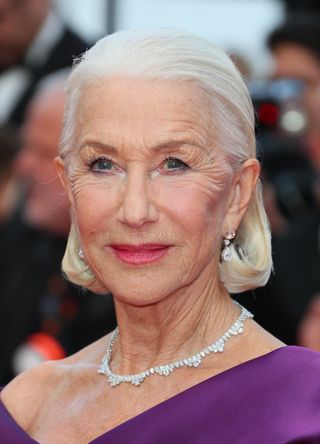 Helen Mirren attends the "La Plus Precieuse Des Marchandises" (The Most Precious Of Cargoes) Red Carpet at the 77th annual Cannes Film Festival at Palais des Festivals on May 24, 2024 in Cannes, France