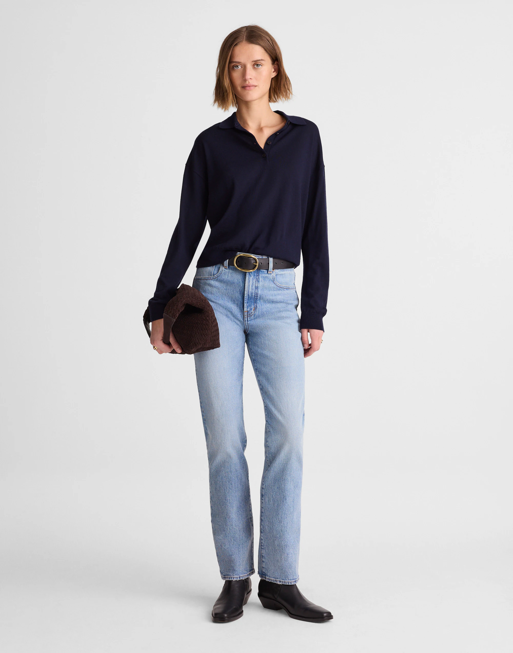 The Longline Straight Jean