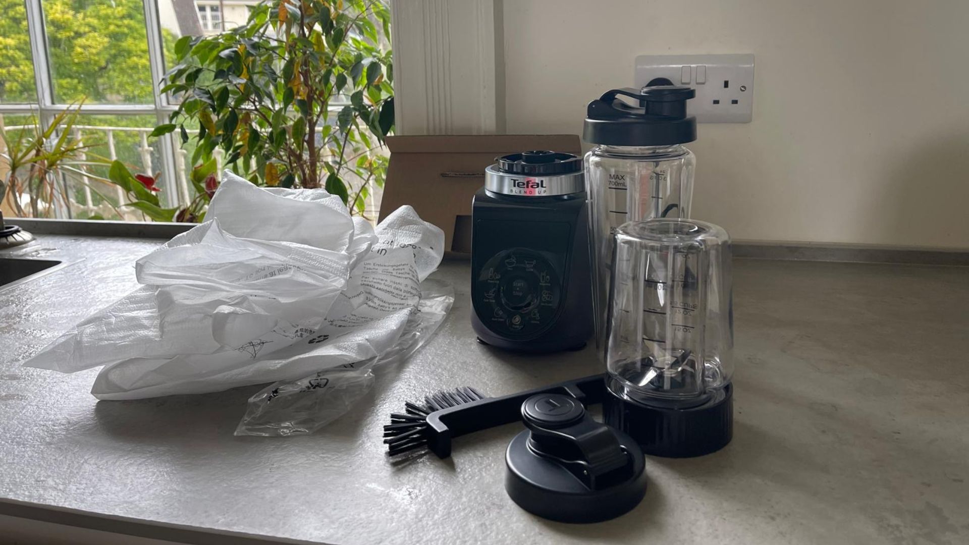 Tefal Blend Up Bullet Blender unboxed