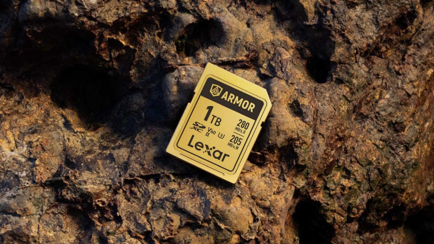 Lexar Armor Gold SDXC UHS-II cardr