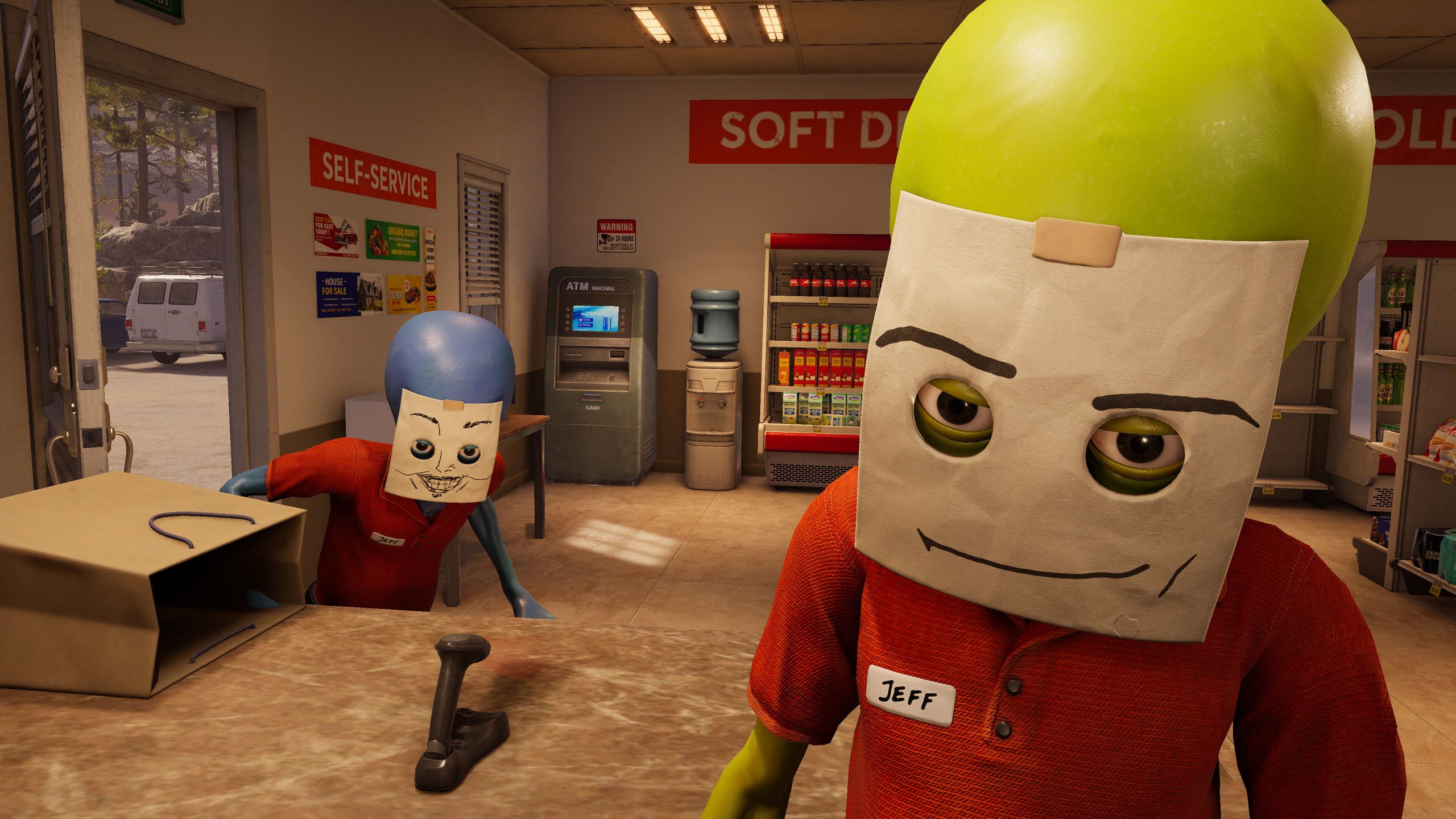 As if being a gas station attendant in Roadside Research wasn't stressful enough, I'm also an alien who has to research humans while trying not to poop goop everywhere