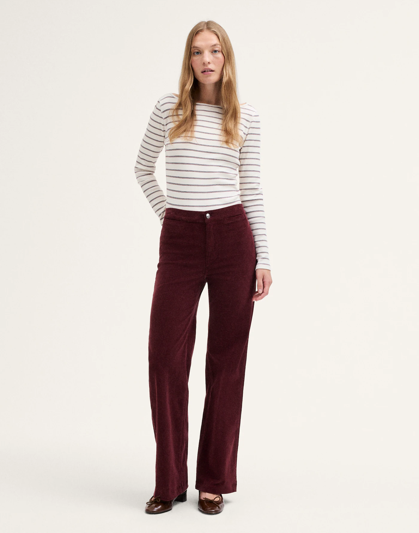 The Wide-Leg Pant in Corduroy