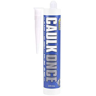 Everbuild Caulk Once Premium Quality Acrylic Caulk – Highly Flexible – Fast Drying – White – 295ml