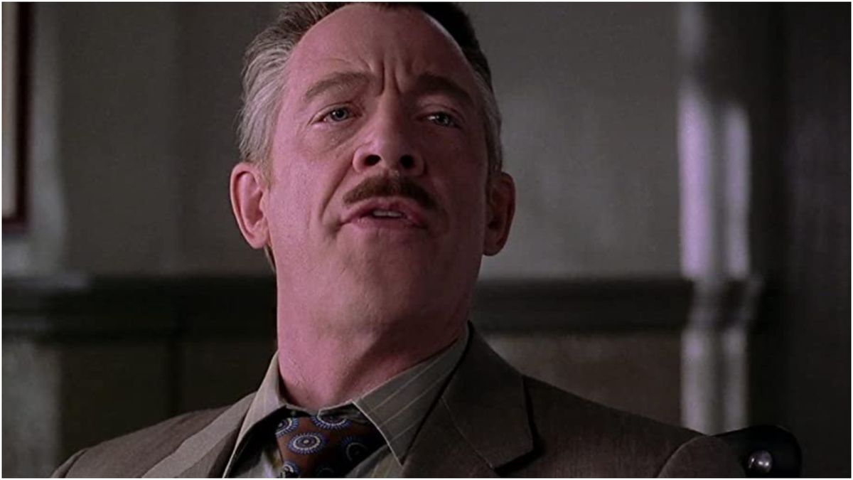 JK Simmons as J Jonah Jameson