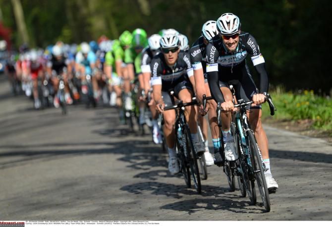 Omega Pharma-Quick Step drive the peloton