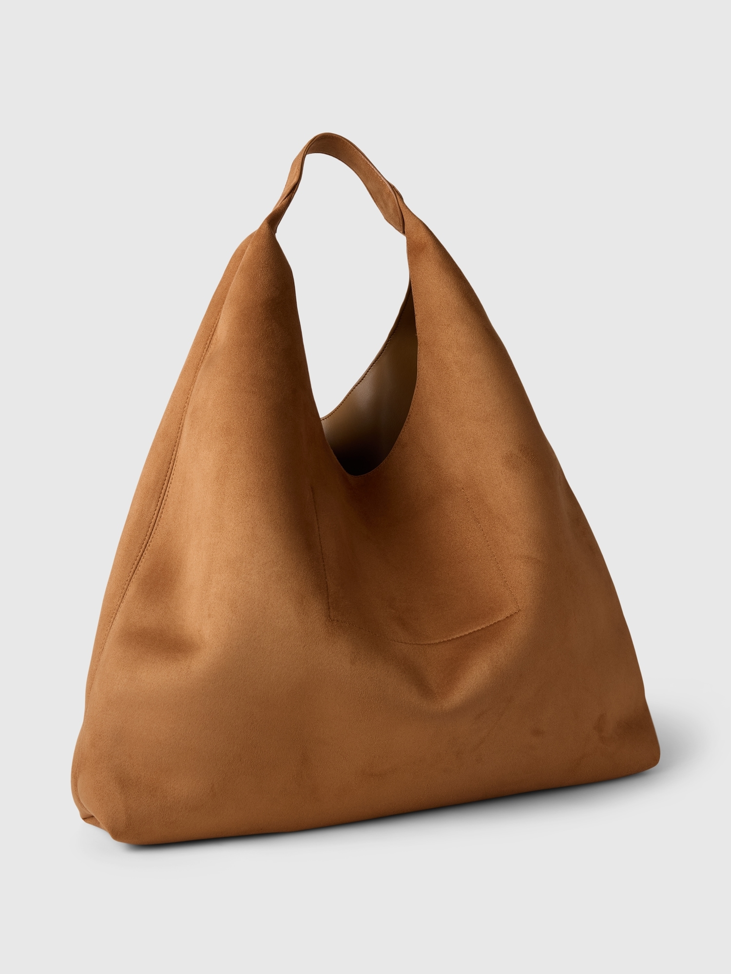 Gap, Vegan Suede Slouchy Tote Bag