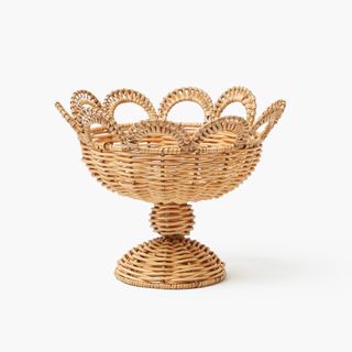 Small Elena Rattan Bowl