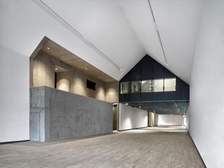 Interior view of the new Kunsthalle Praha arts hub