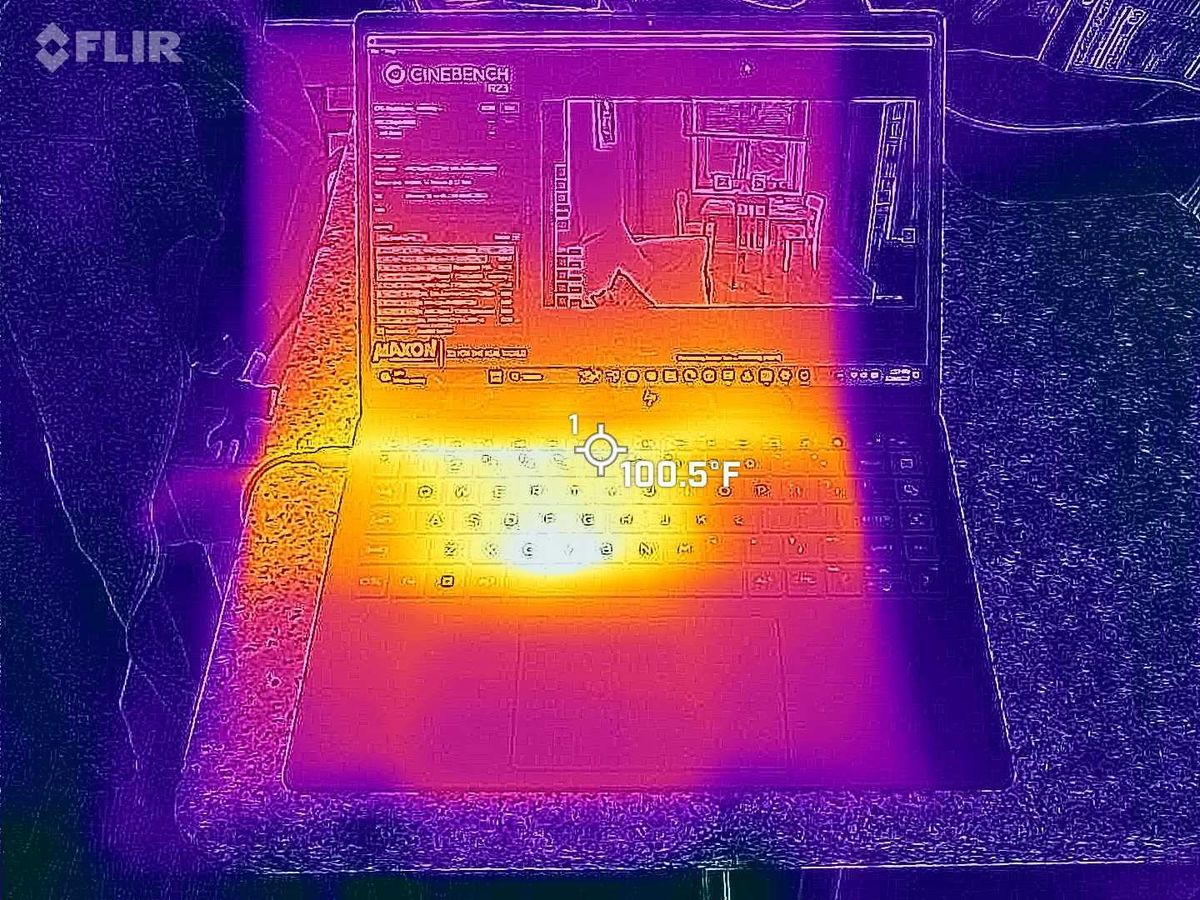HP Dragonfly Pro FLIR images