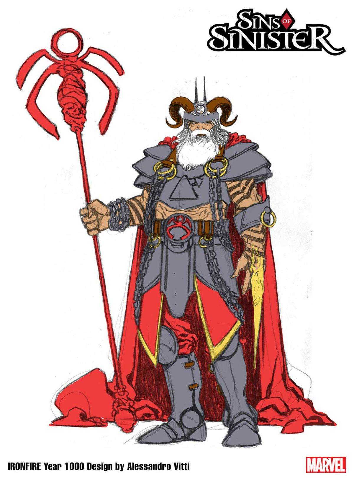 Sins of Sinister character designs
