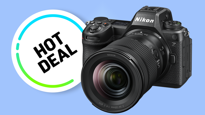 Nikon Z6 III with Nikon Z 24-120mm f/4 S and Hot Deal badge