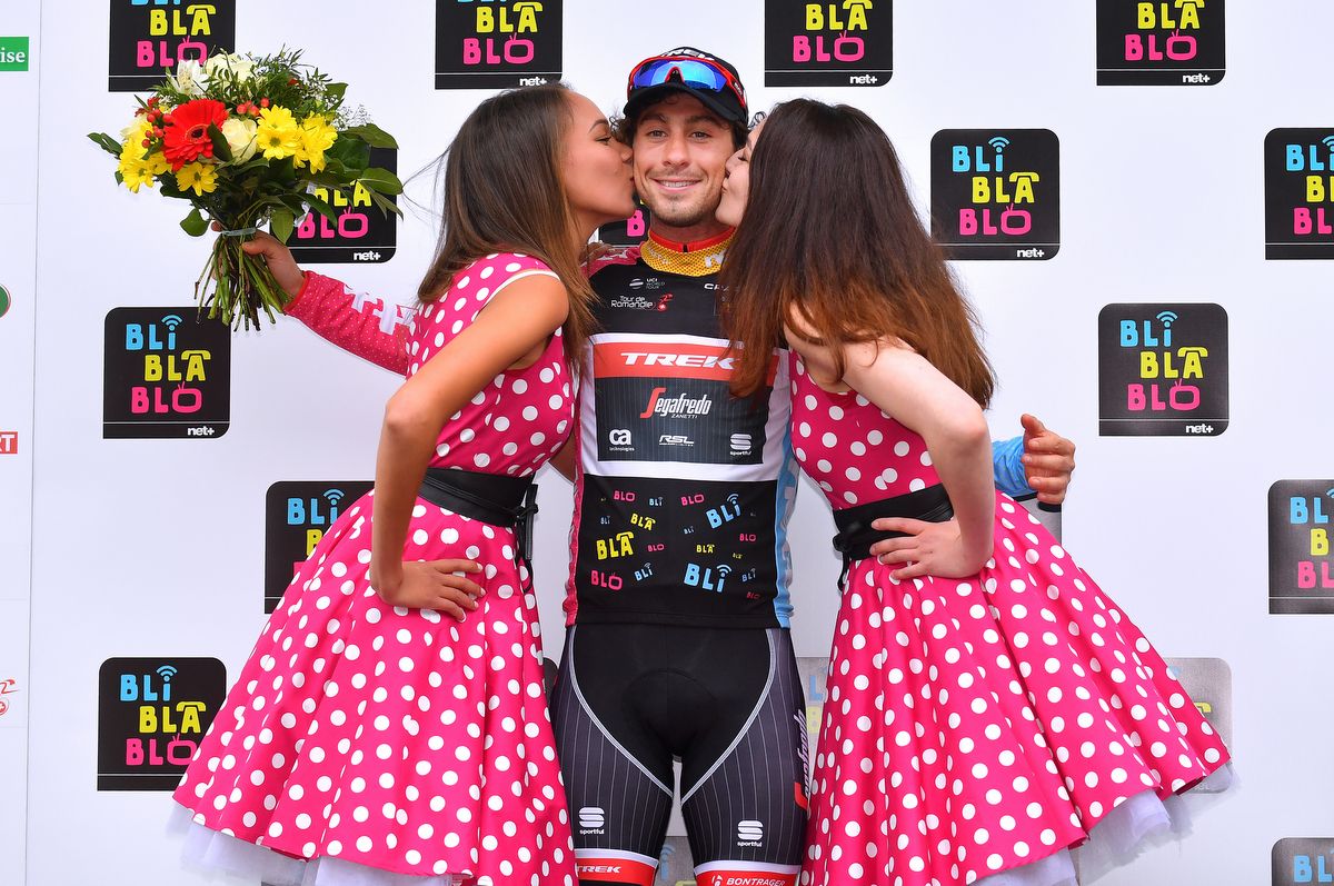 Fabio Felline (Trek-Segafredo) also leads the KOM classification