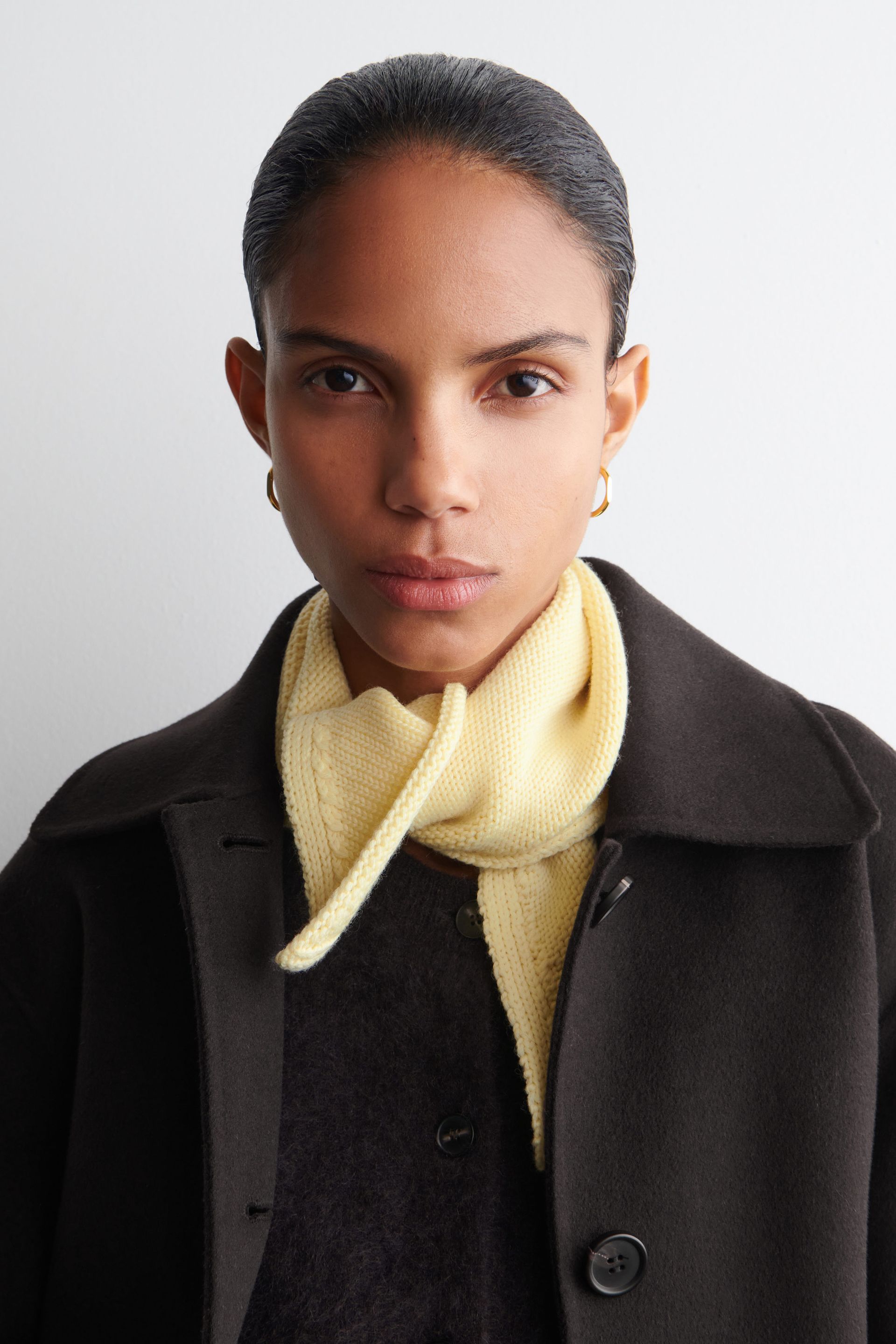 Merino Wool Triangle Scarf