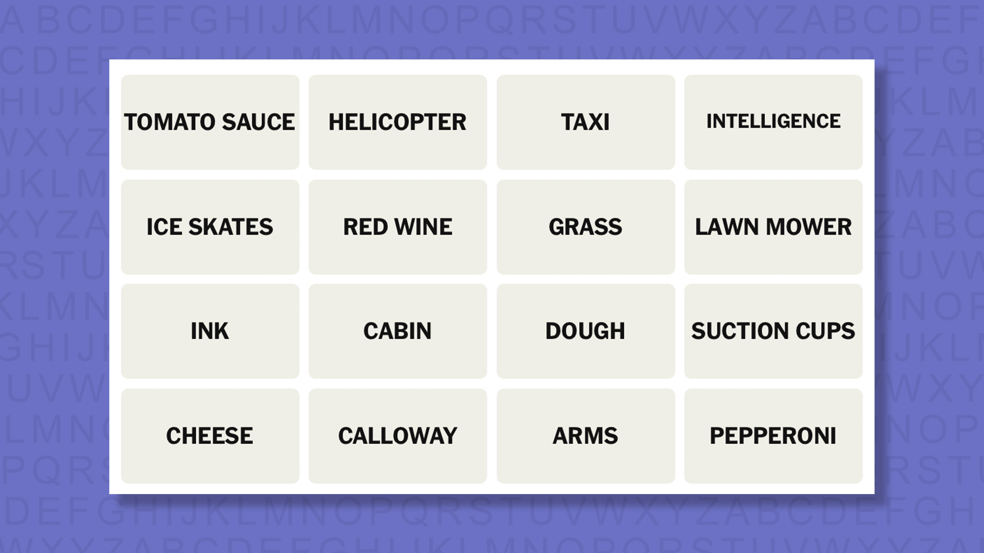 NYT Connections hints for game 1048 on a purple background