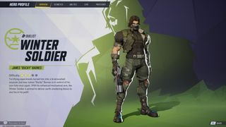 Marvel Rivals characters heroes Winter Soldier