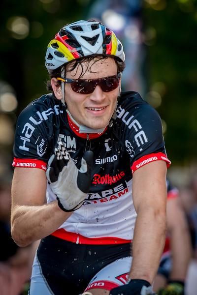 Markus Bauer (Lexware Racing Team) finishes up