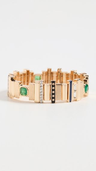 gold Art Deco bracelet