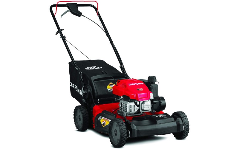 CRAFTSMAN 21-inch self-propelled gas lawn mower