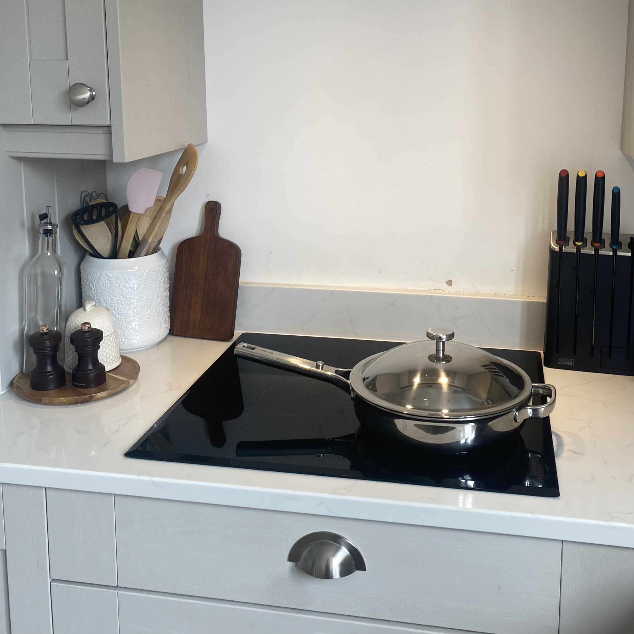 Using the Titanium Our Place pan at home