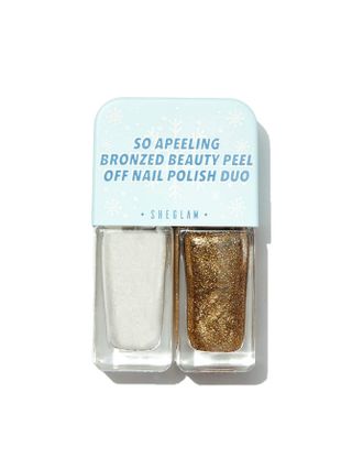 So Apeeling Bronzed Beauty Peel Off Nail Polish Duo