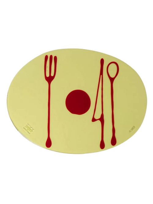 Fish Design By Gaetano Pesce Table Mates Cutlery-Print Resin Placemat