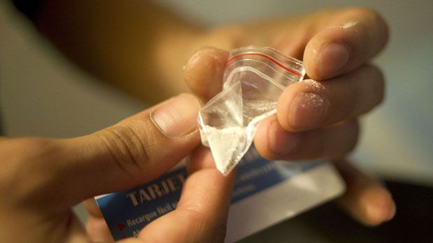 Cocaine prepared for street sale