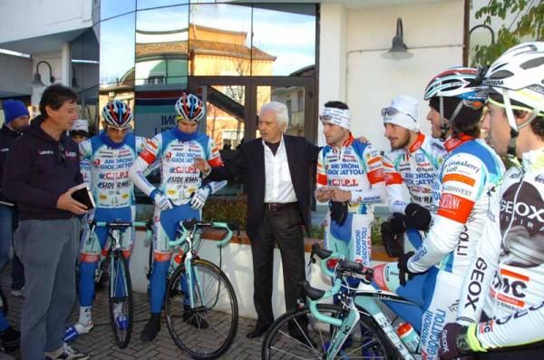 Savio explains the team's training for the day
