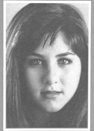 Jennifer Aniston's 1987 yearbook picture from LaGuardia High School of Music and the Arts