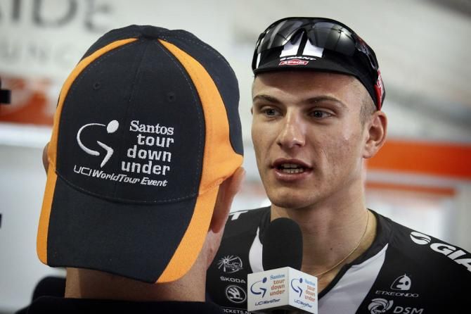 Marcel Kittel meets the press ahead of the Tour Down Under.