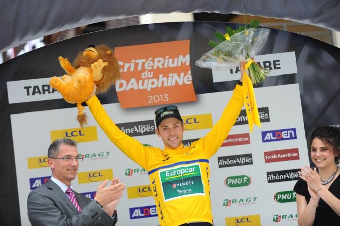 David Veilleux (Europcar) continues to lead the Crit&eacute;rium du Dauphin&eacute; after three stages