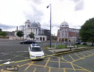 Google Street View Car Gets Hassled