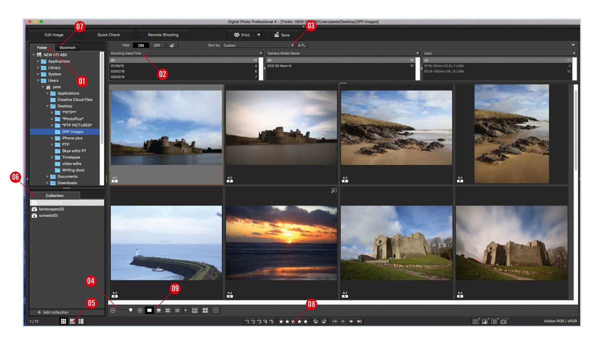 Canon Digital Photo Professional tutorials: How to use Canon DPP 4