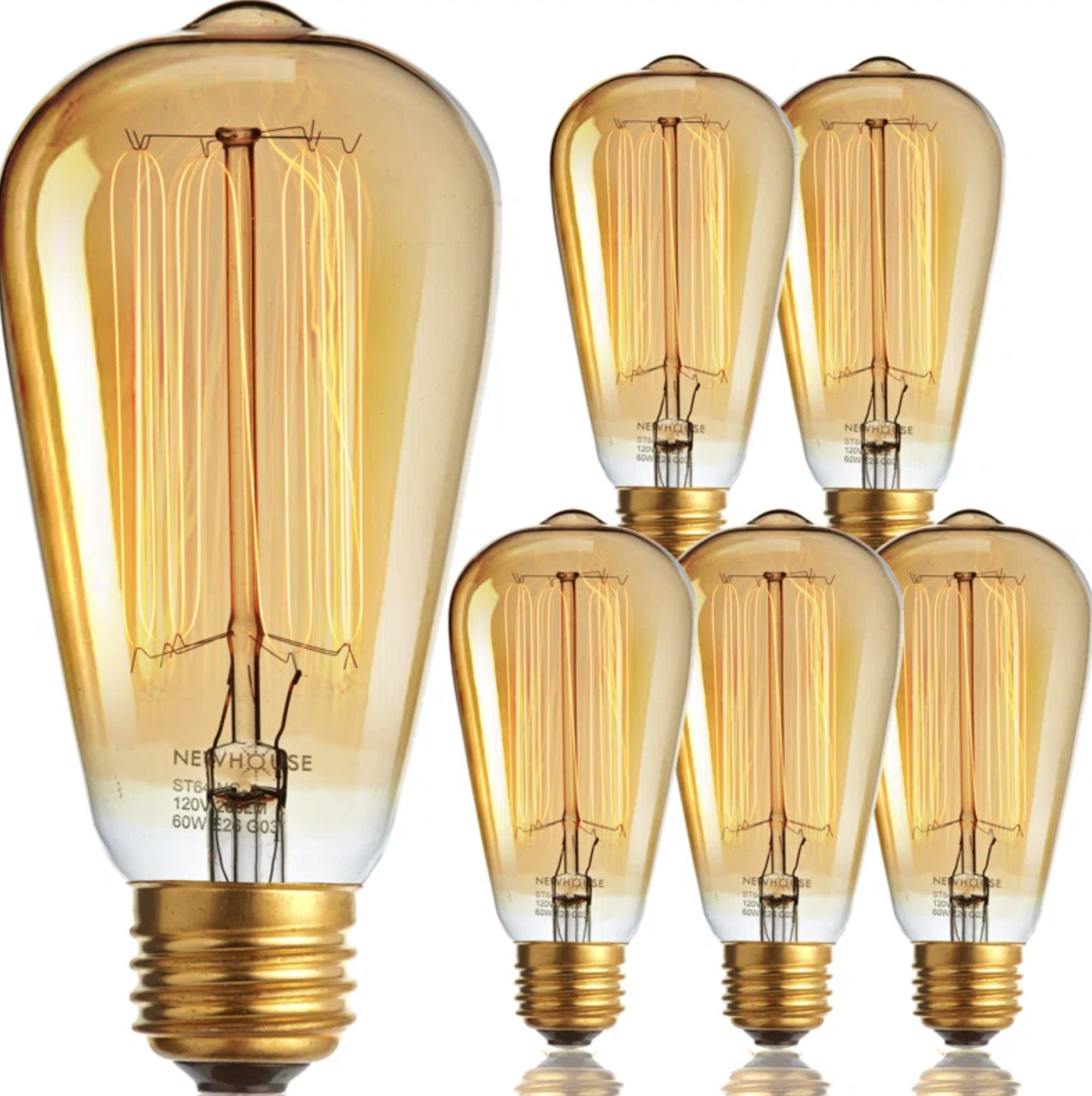 amber bulbs