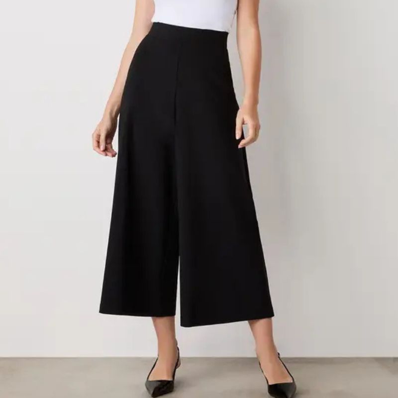 Finery London, Miribel Ponte Jersey Wide Leg Trouser